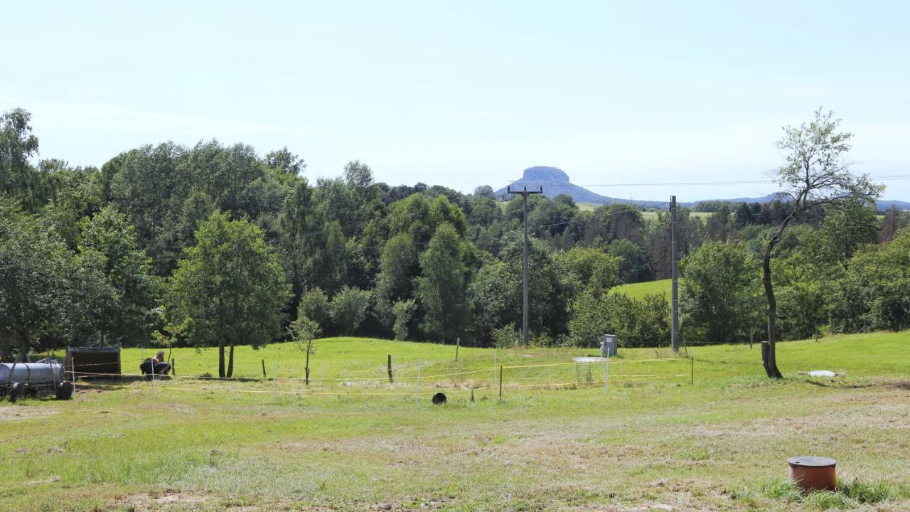 Auszeit Mit Weitblick In Der Saechsischen Schweiz - Kleiner Bauernhof Mit Tieren Und Wallbox Rathmannsdorf Zewnętrze zdjęcie