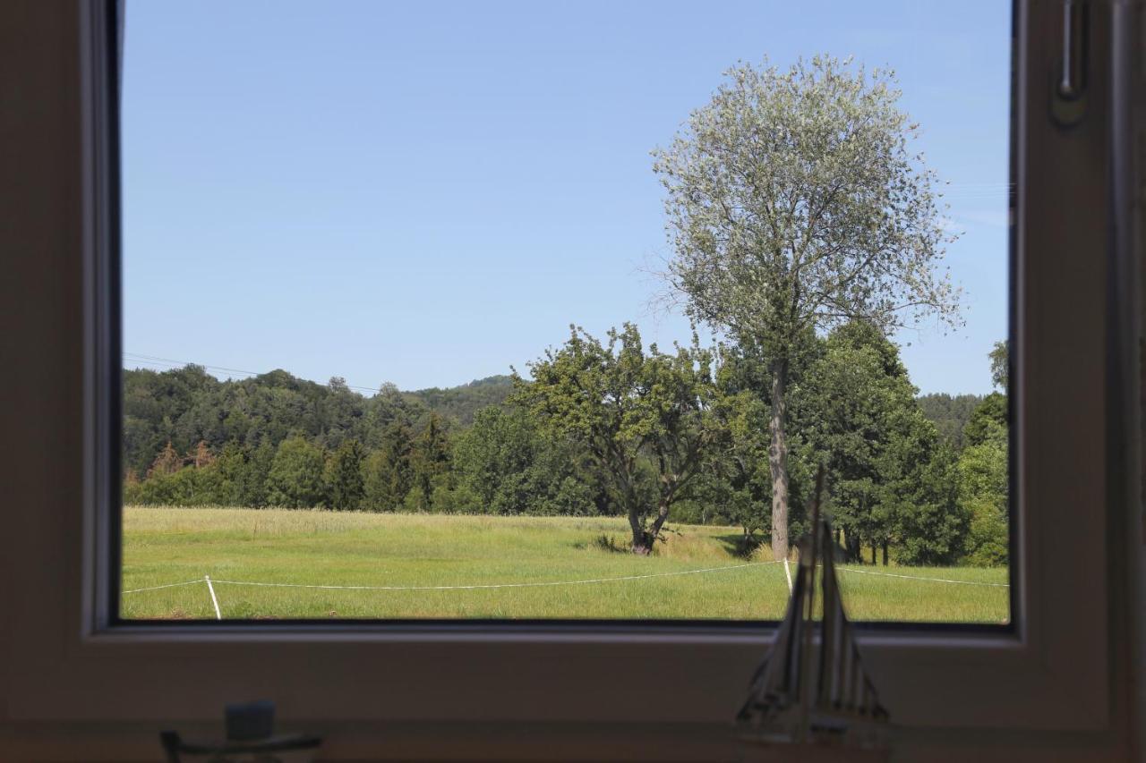 Auszeit Mit Weitblick In Der Saechsischen Schweiz - Kleiner Bauernhof Mit Tieren Und Wallbox Rathmannsdorf Zewnętrze zdjęcie